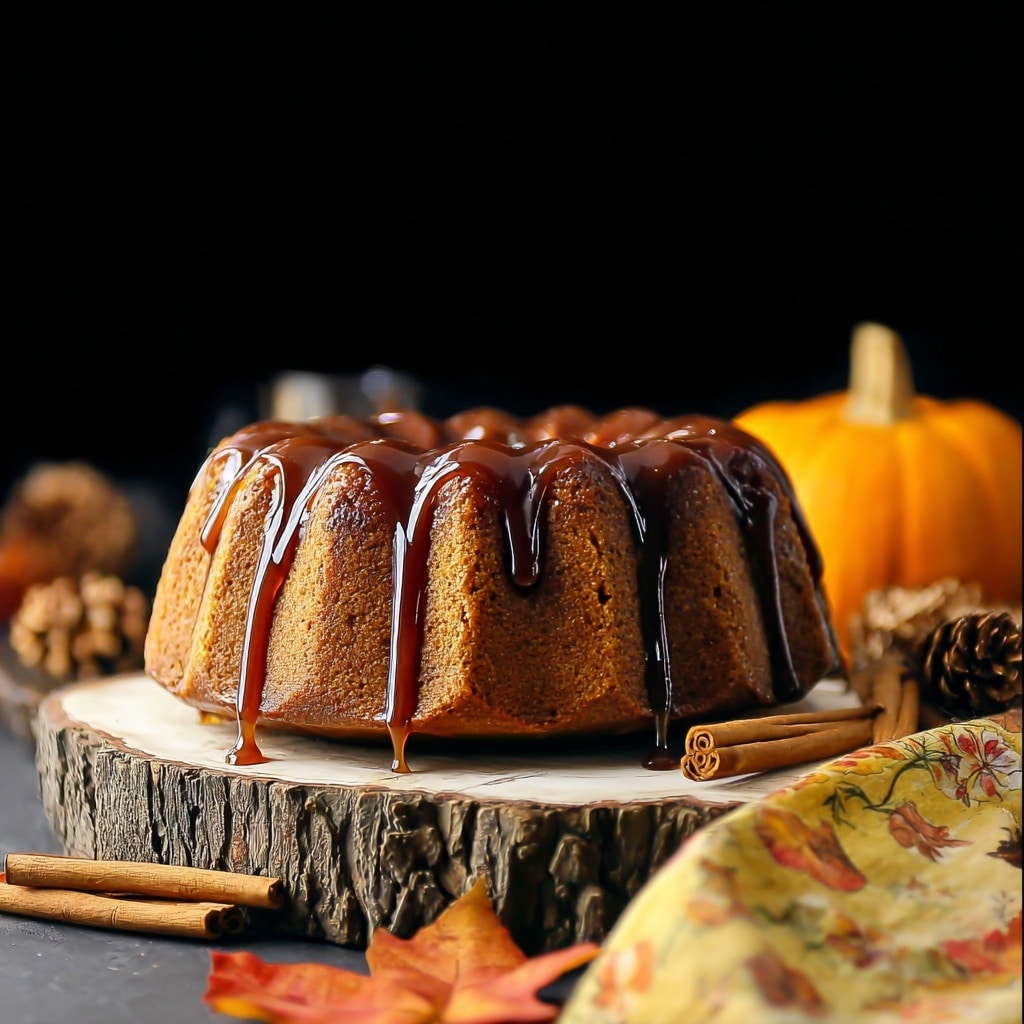 Buttermilk-Pumpkin Pound Cake Recipe - Recipe Image