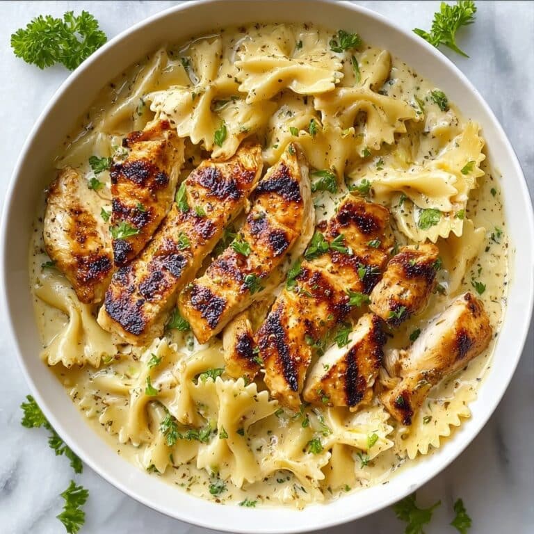 Creamy Garlic Parmesan Chicken Pasta Recipe