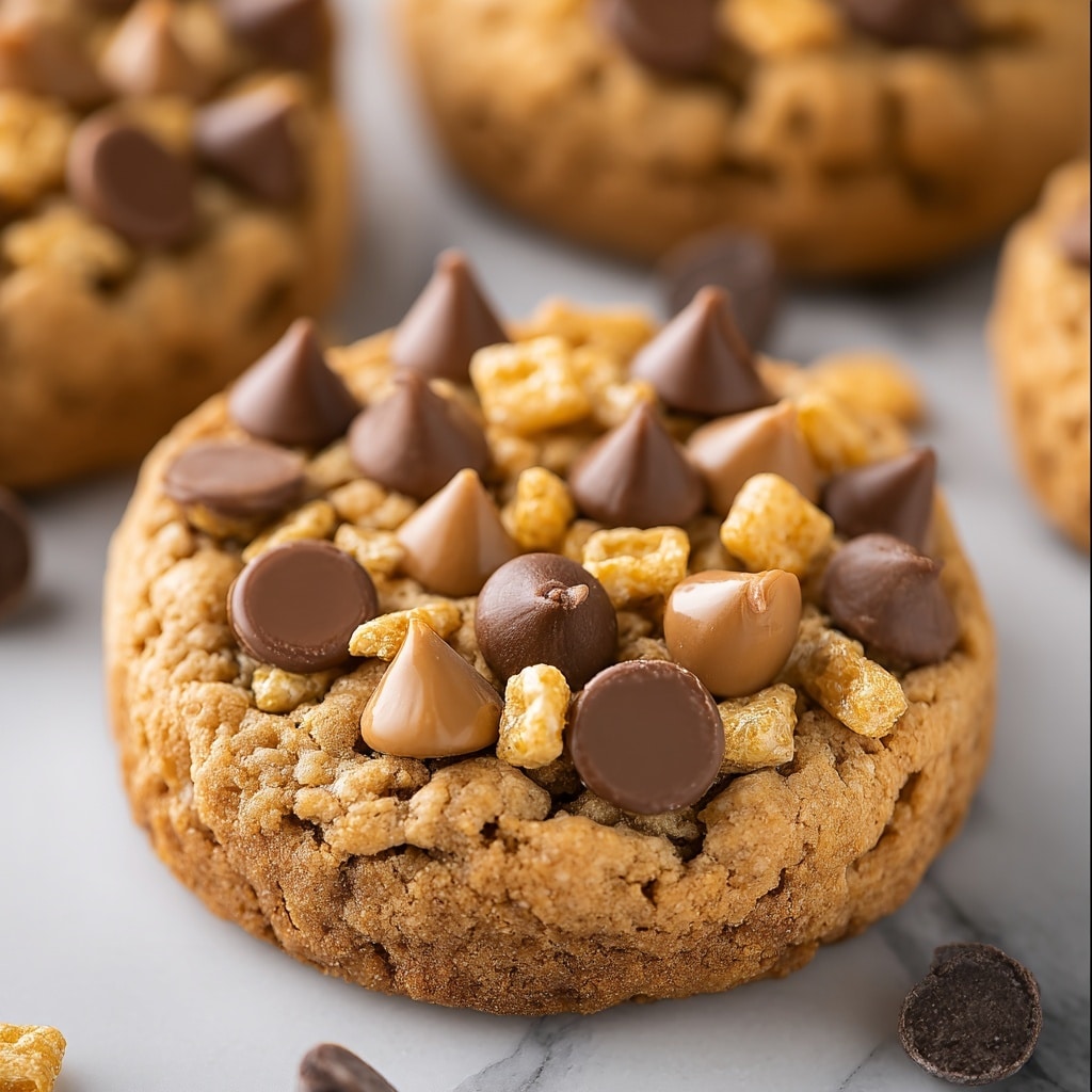 Peanut Butter Krispie Cookies Recipe - Recipe Image