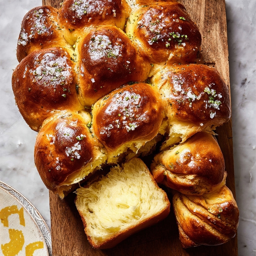Salted Sage Honey Butter Brioche Rolls Recipe - Recipe Image