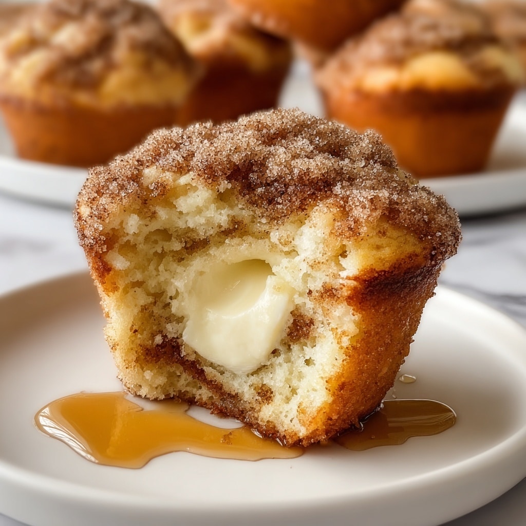 Gooey Cinnamon Cream Cheese Muffins Recipe - Recipe Image