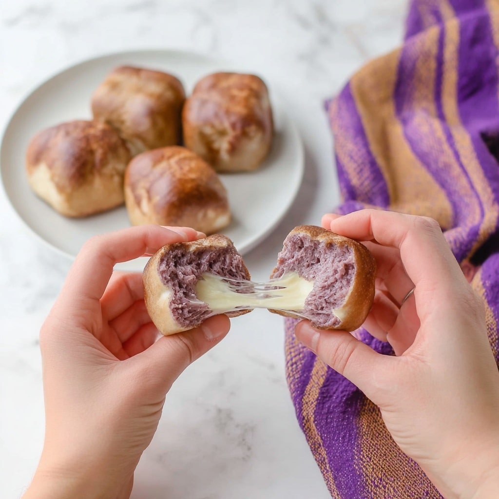 Purple Ube Bread Recipe - Recipe Image