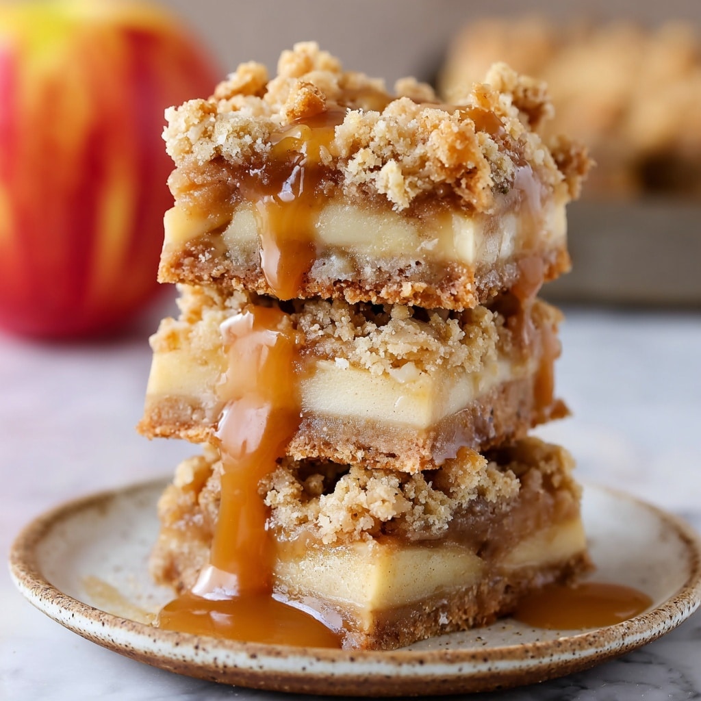 Caramel Apple Bars Recipe - Recipe Image
