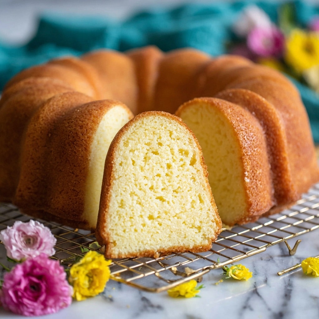 Cream Cheese Pound Cake Recipe - Recipe Image