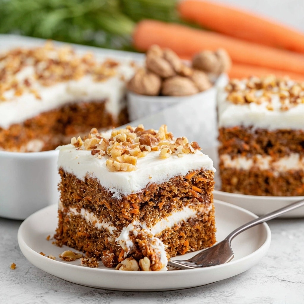 Carrot Poke Cake Recipe - Recipe Image