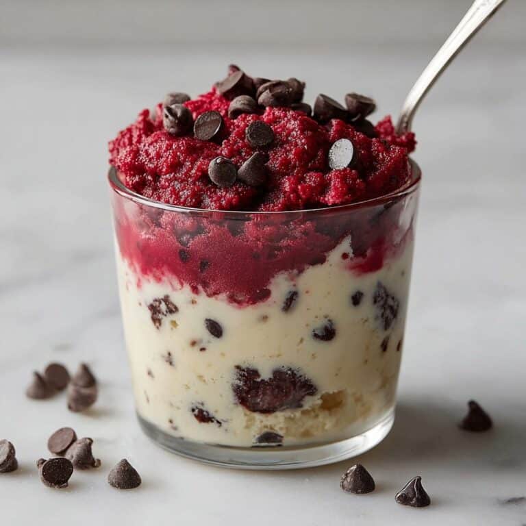 Edible Red Velvet Cookie Dough Recipe