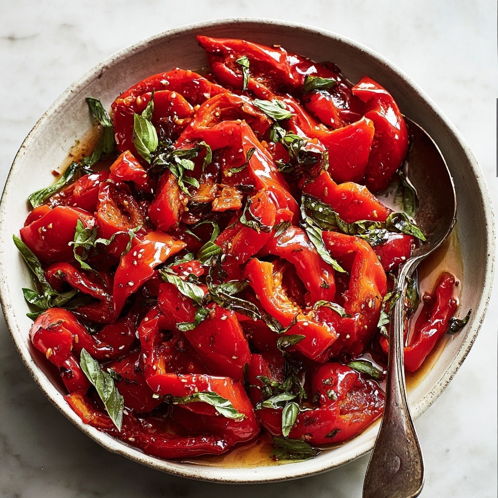 Roasted Red Pepper Salad Recipe - Recipe Image