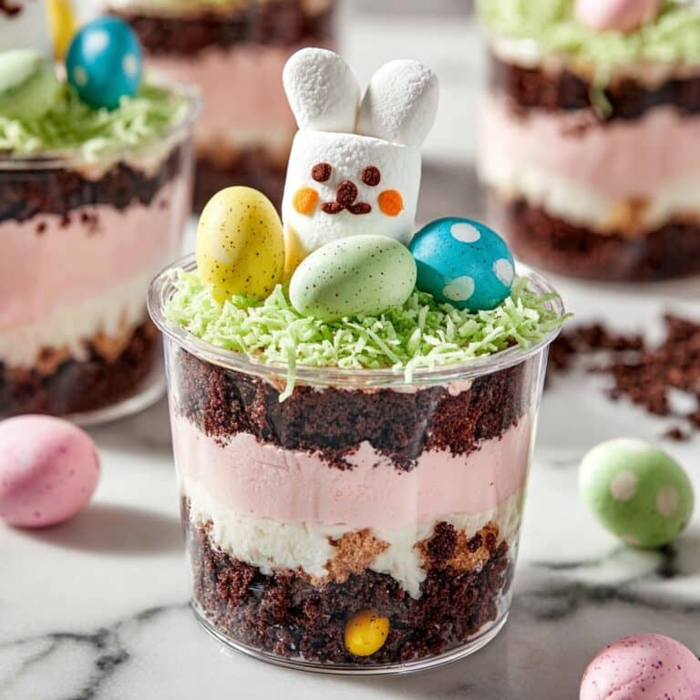 Easter Dirt Cups Recipe