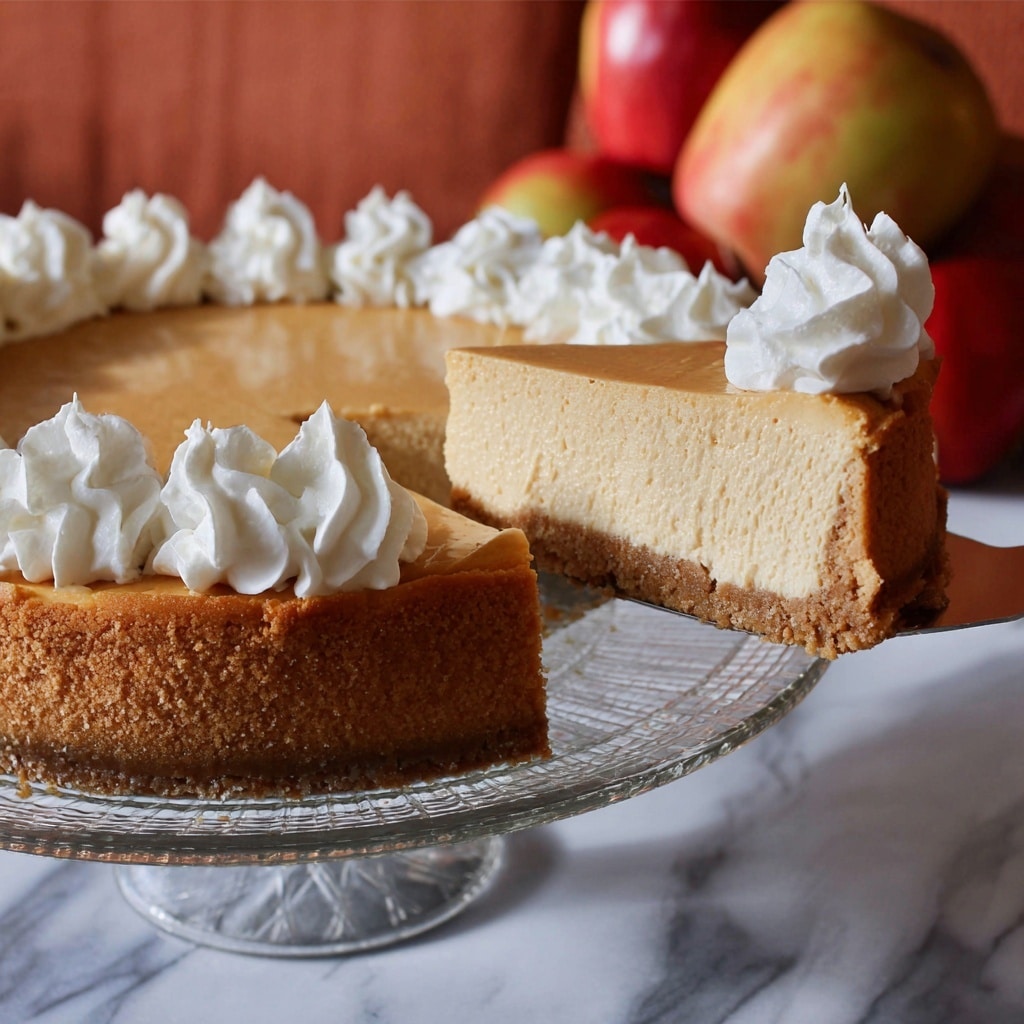 Apple Butter Cheesecake Recipe - Recipe Image