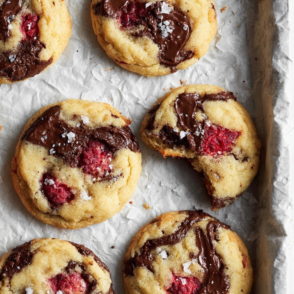 Raspberry Chocolate Chip Cookies Recipe - Recipe Image