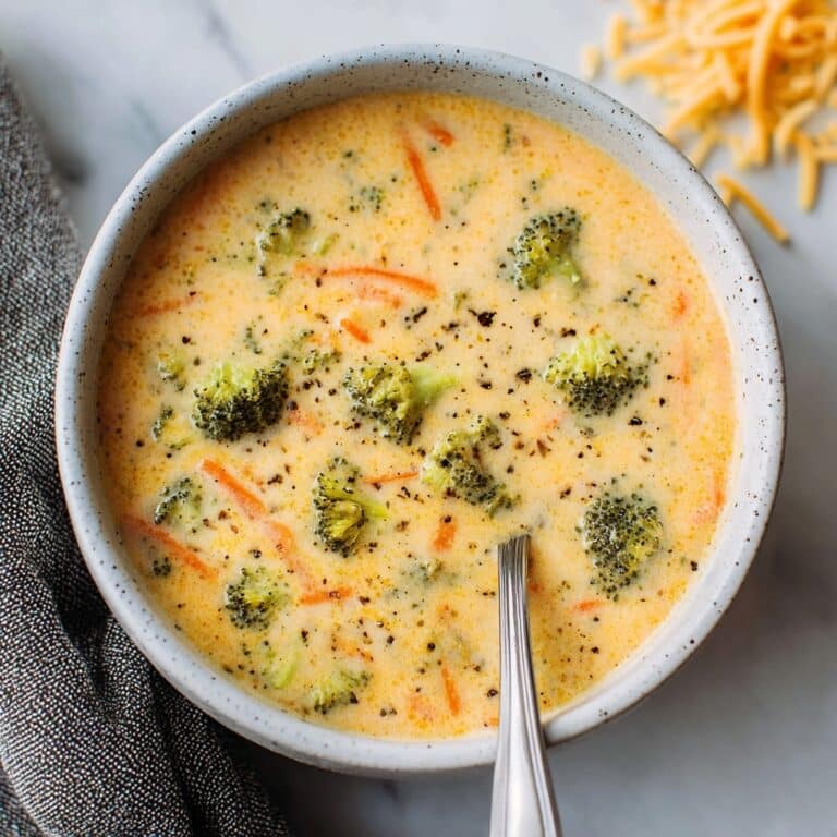 Broccoli Cheddar Soup Recipe