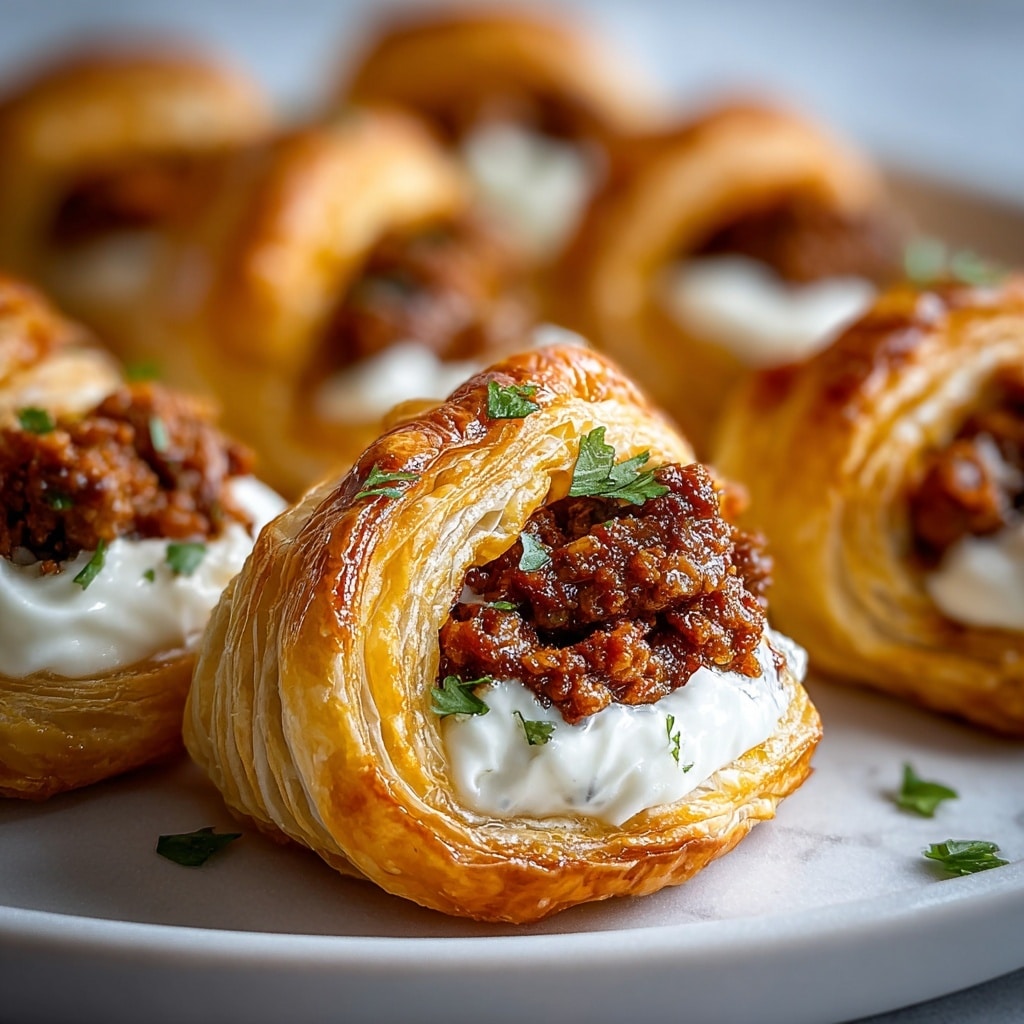 Rotel Sausage & Cream Cheese Crescents Recipe - Recipe Image