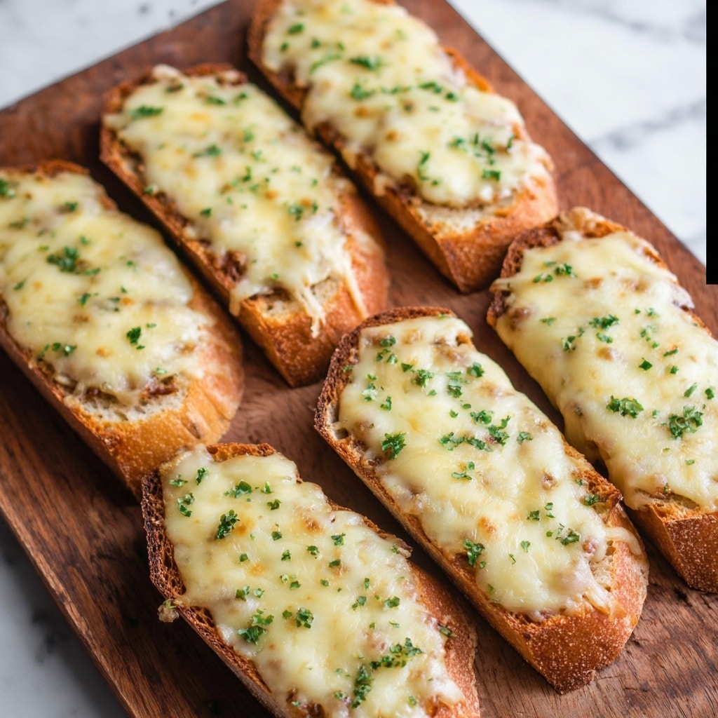 Tuna Melt Bruschetta Recipe - Recipe Image