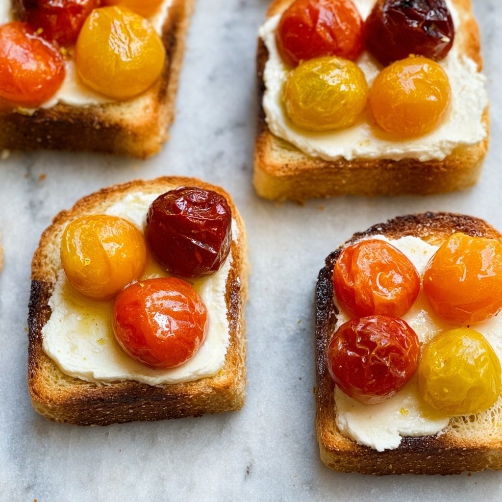 Whipped Feta Bruschetta Recipe - Recipe Image