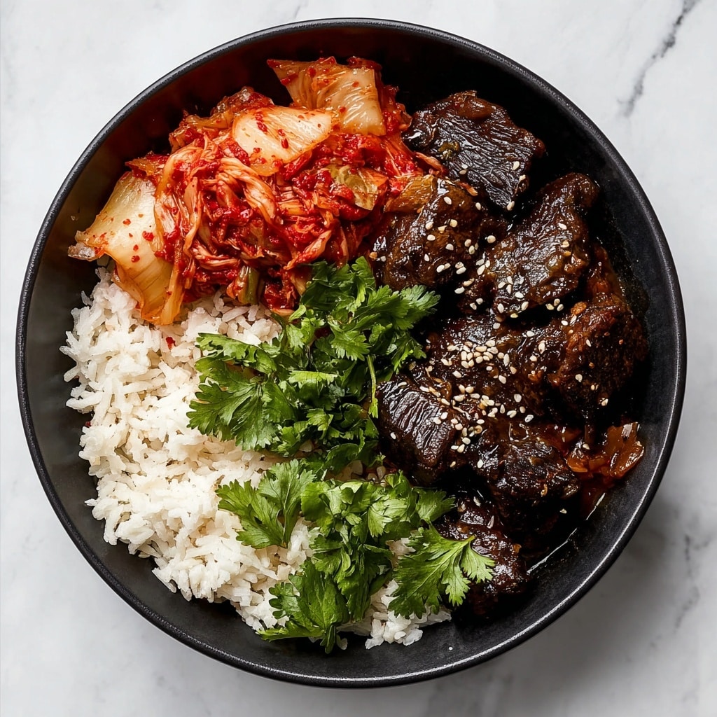 Korean Style Pot Roast Recipe - Recipe Image