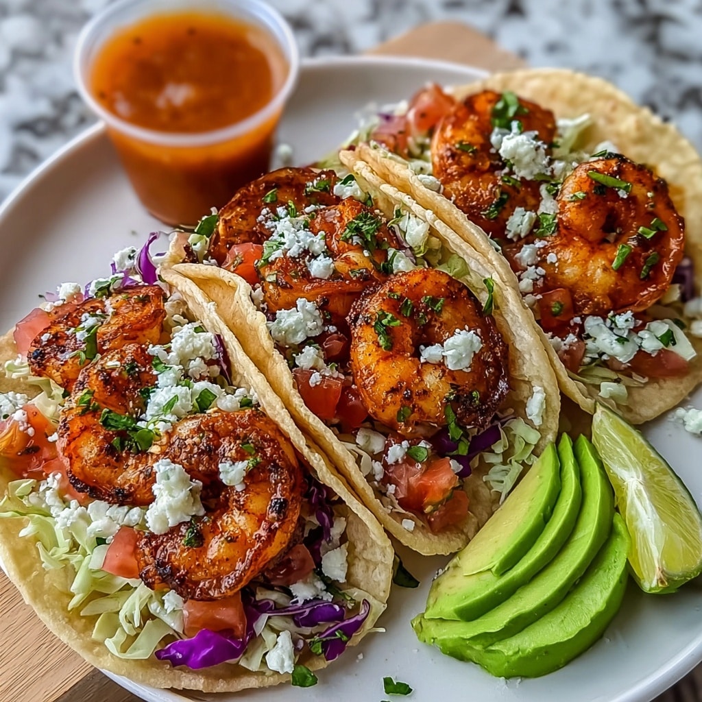 Mouthwatering Shrimp Tacos Recipe - Recipe Image