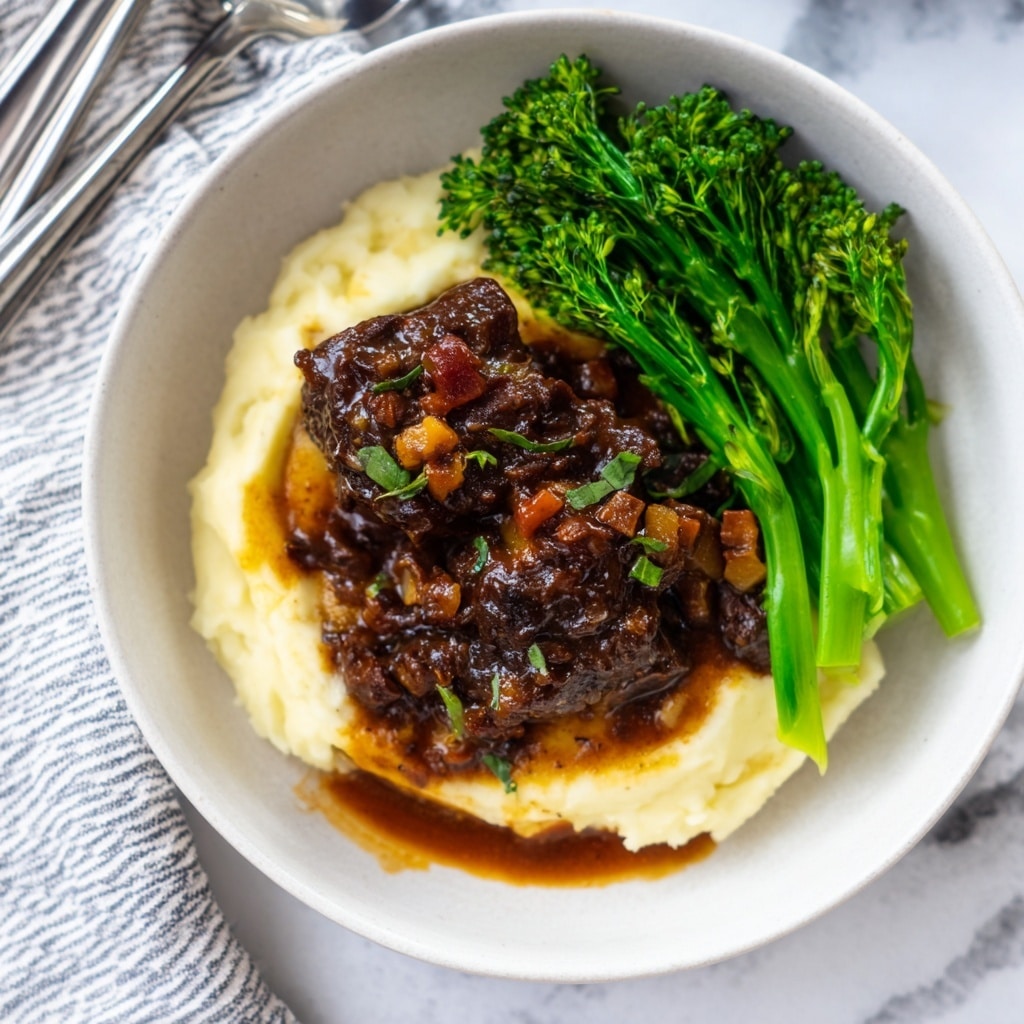 Red Wine Braised Short Ribs Recipe - Recipe Image