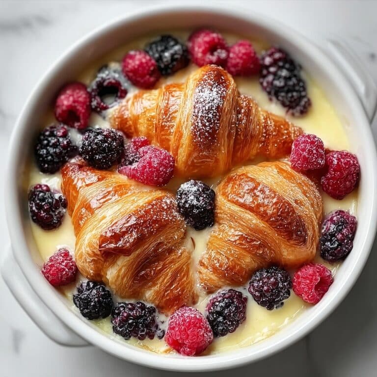 Berry Croissant Breakfast Bake – Easy 25-Minute Delight Recipe