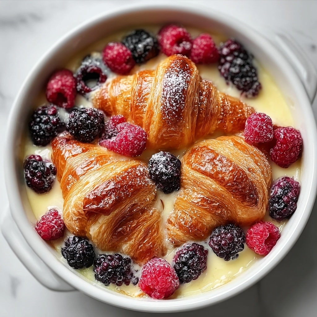 Berry Croissant Breakfast Bake – Easy 25-Minute Delight Recipe
