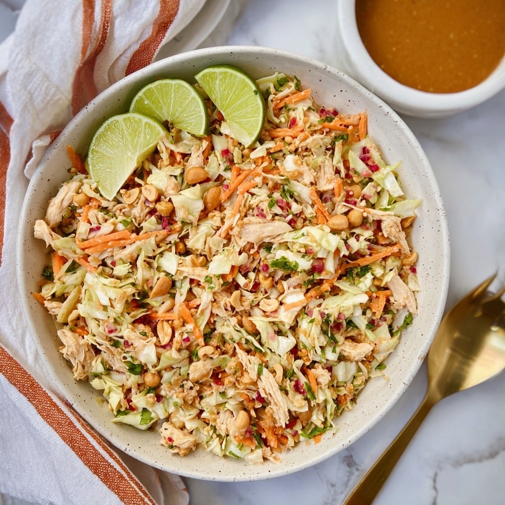 Thai Peanut Chicken Salad Recipe - Recipe Image
