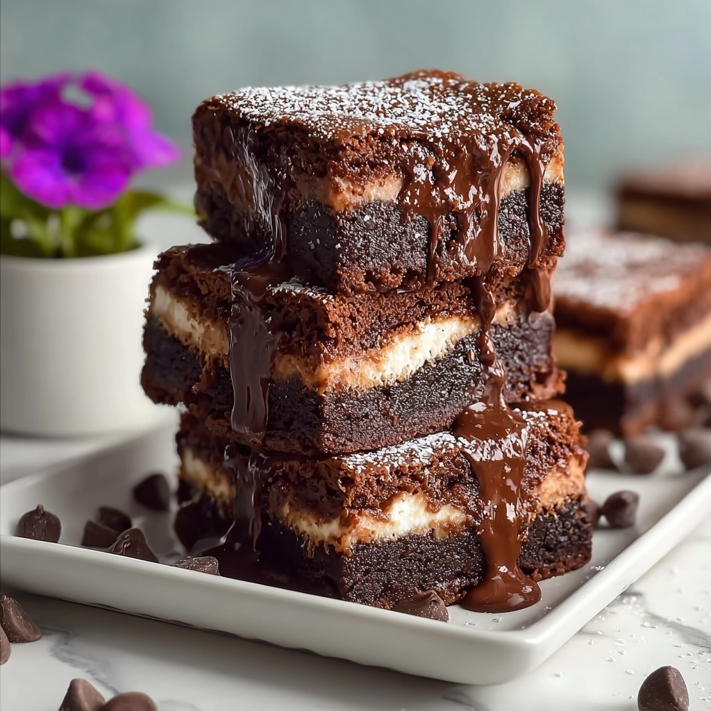 Homemade Keto Cottage Cheese Brownies Recipe - Recipe Image