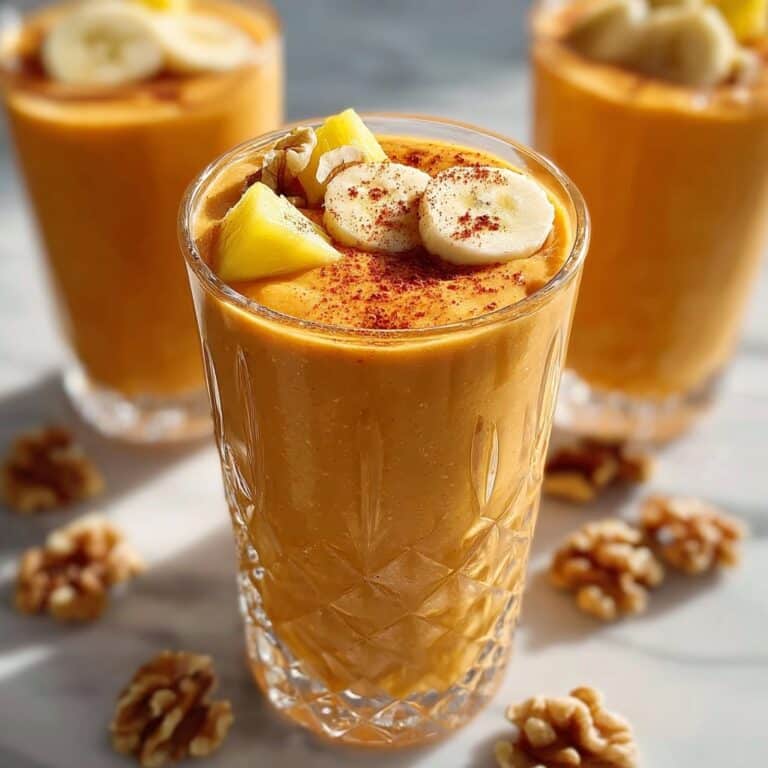 Turmeric Morning Glory Smoothie Recipe