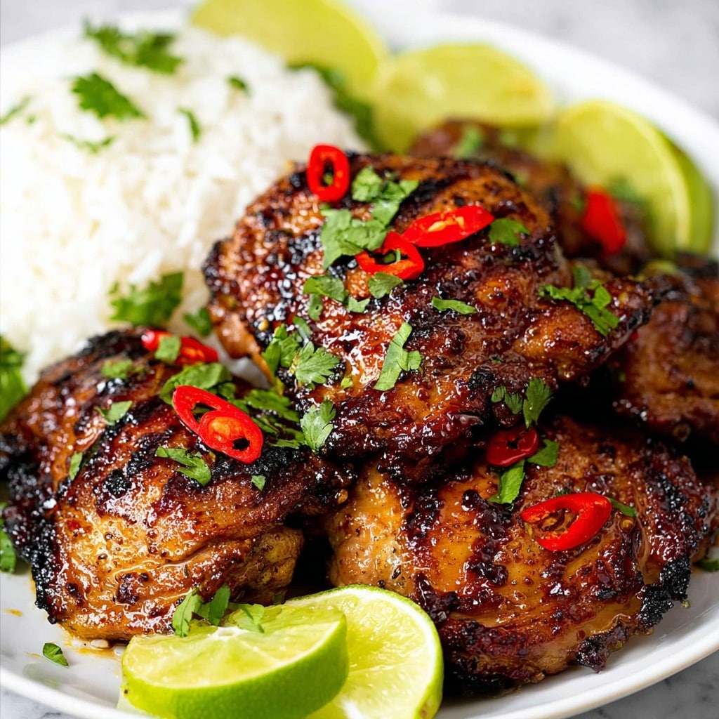 Thai Grilled Chicken (Gai Yang) Recipe - Recipe Image