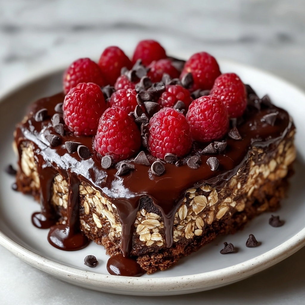 Fudgy Chocolate Baked Oats for Ultimate Breakfast Bliss Recipe - Recipe Image