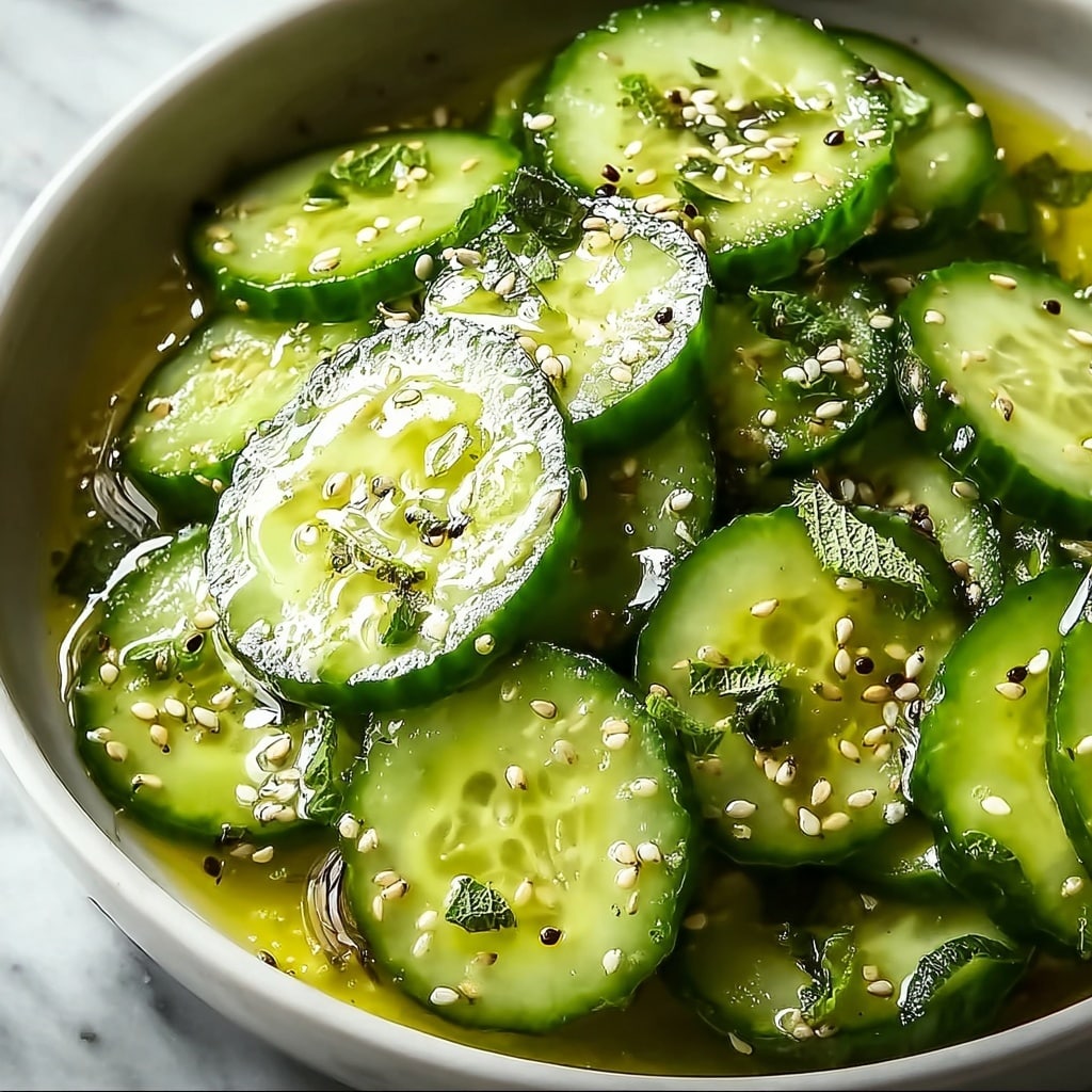Honey Lime Cucumber Salad Recipe - Recipe Image