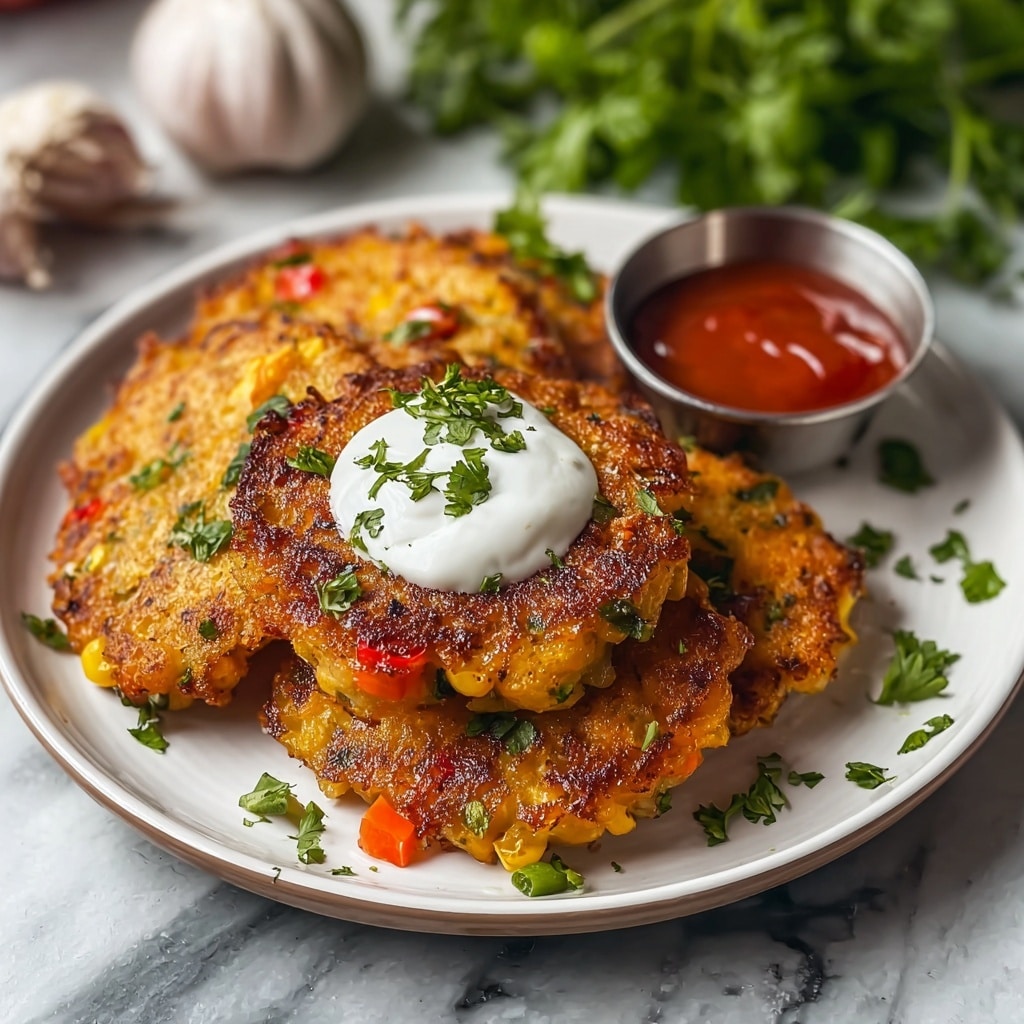 Crispy Cauliflower Hash Browns Recipe - Recipe Image