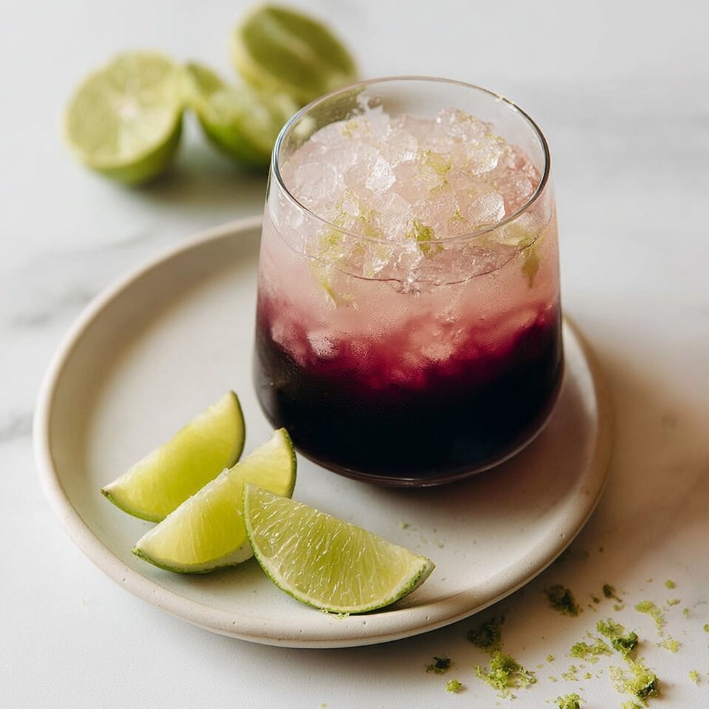 Batch Midnight Tart Cherry Mocktail Recipe - Recipe Image