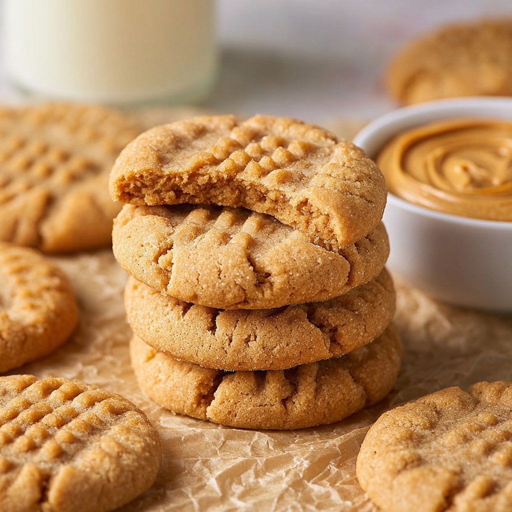 3 Ingredient Peanut Butter Cookies Recipe - Recipe Image