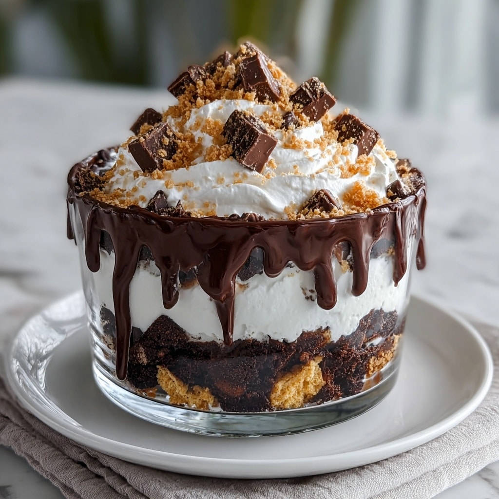 Chocolate Toffee Trifle Recipe - Recipe Image