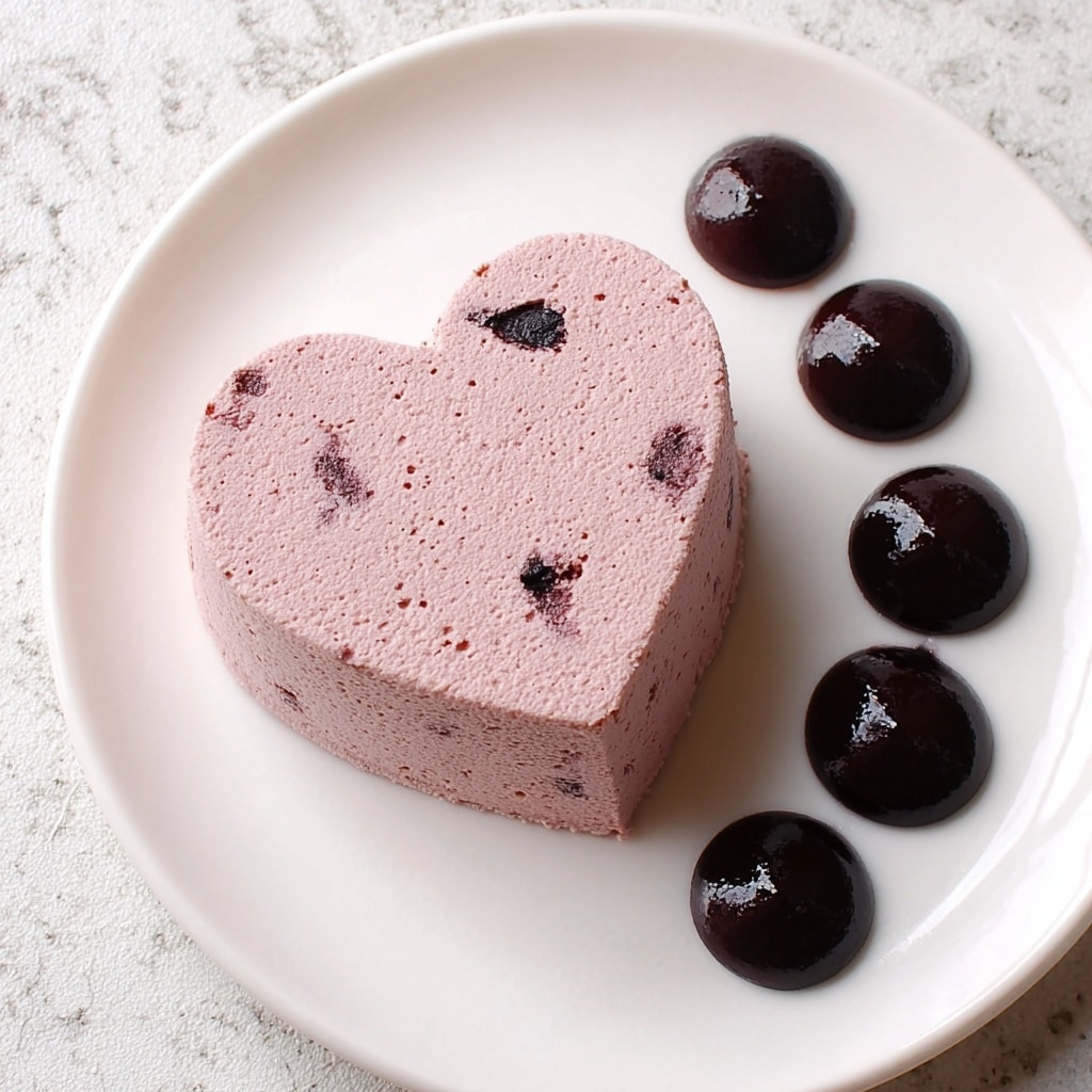 Cranberry Orange Semifreddo Hearts Recipe - Recipe Image