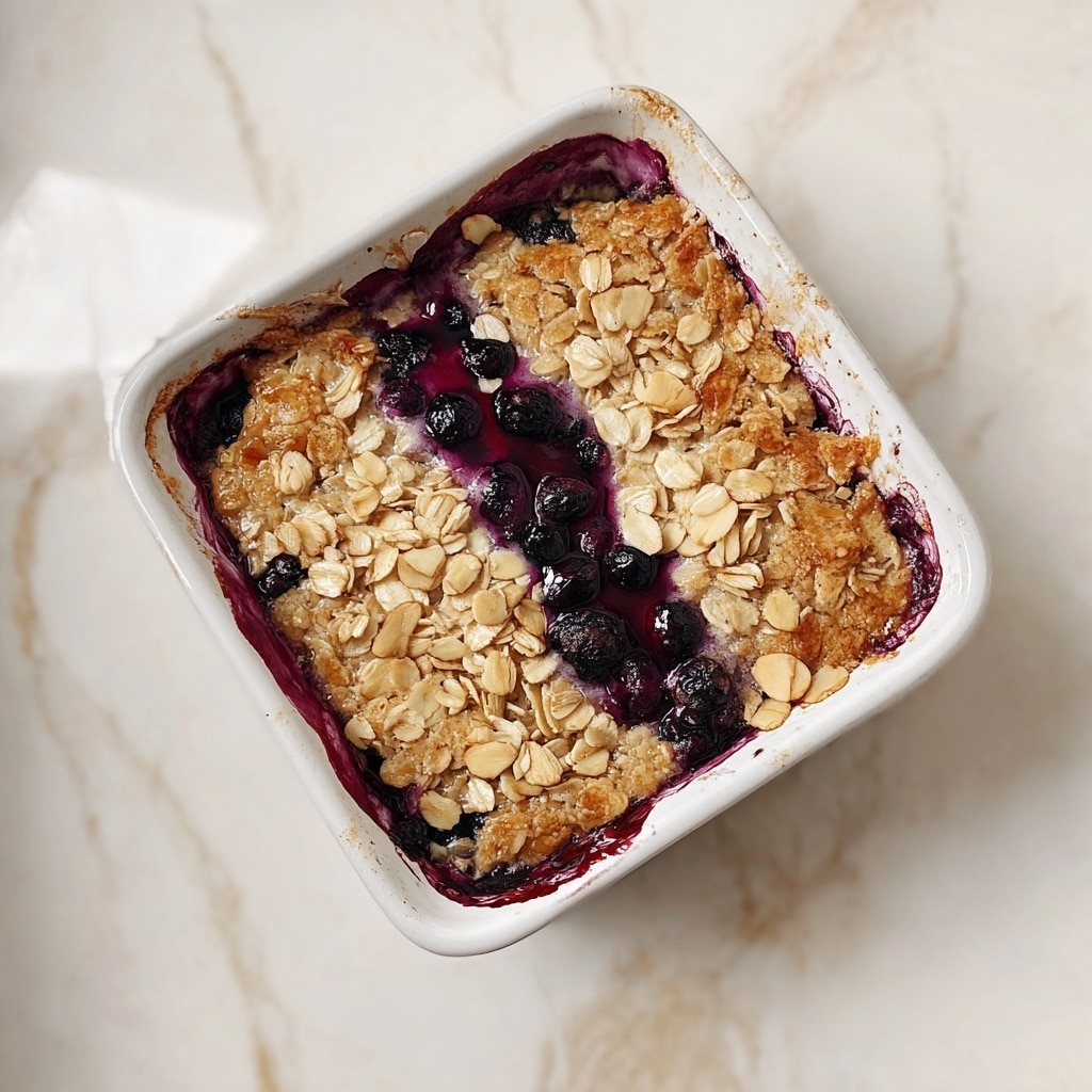 Blueberry Baked Oats Recipe - Recipe Image