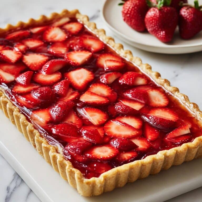 Easy Strawberry Slab Pie Recipe