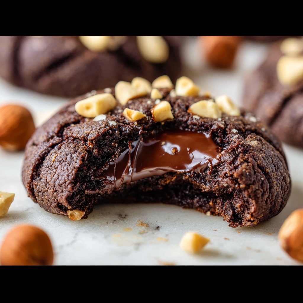 Chocolate Hazelnut Cream Thumbprints Recipe - Recipe Image