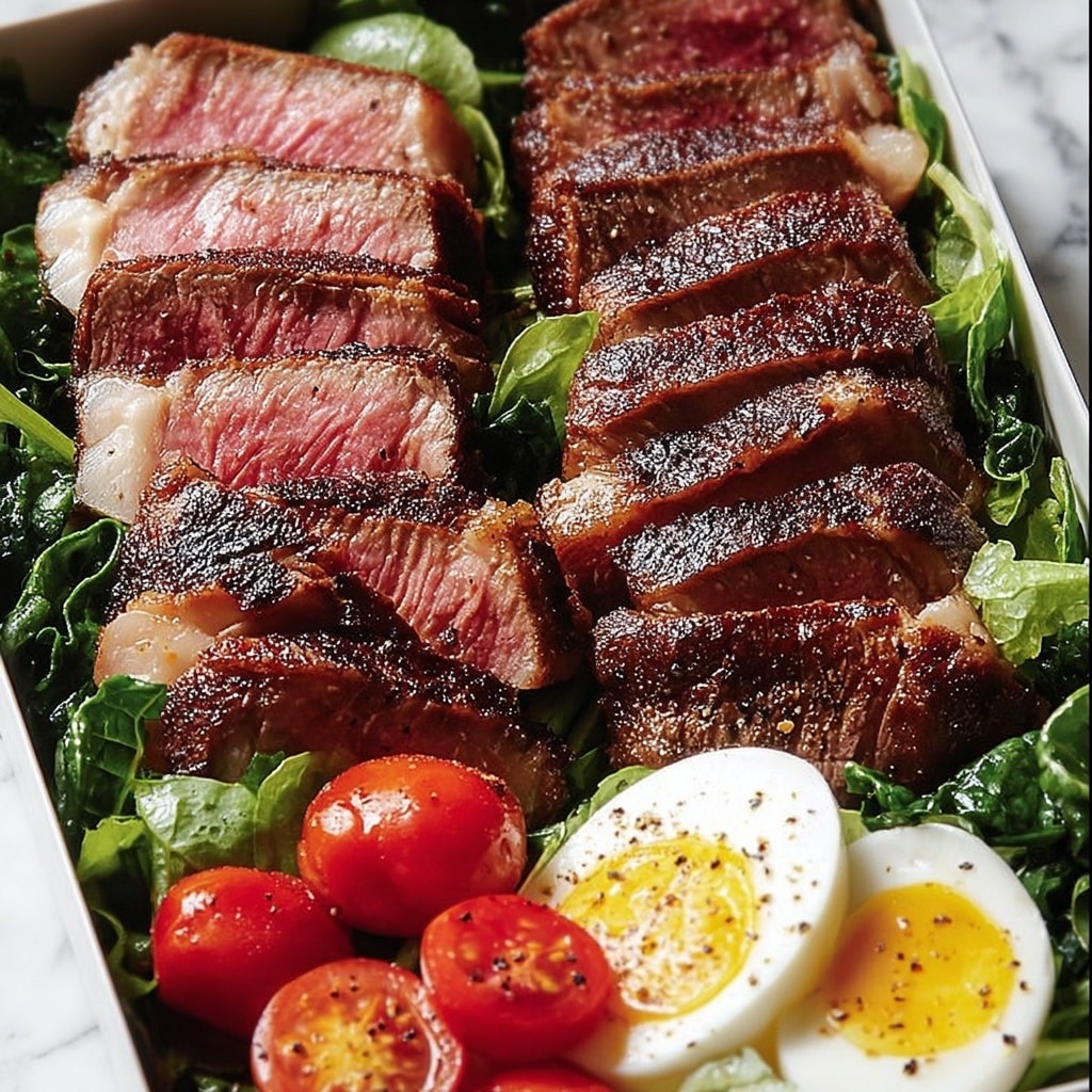 Steak Cobb Salad Recipe - Recipe Image