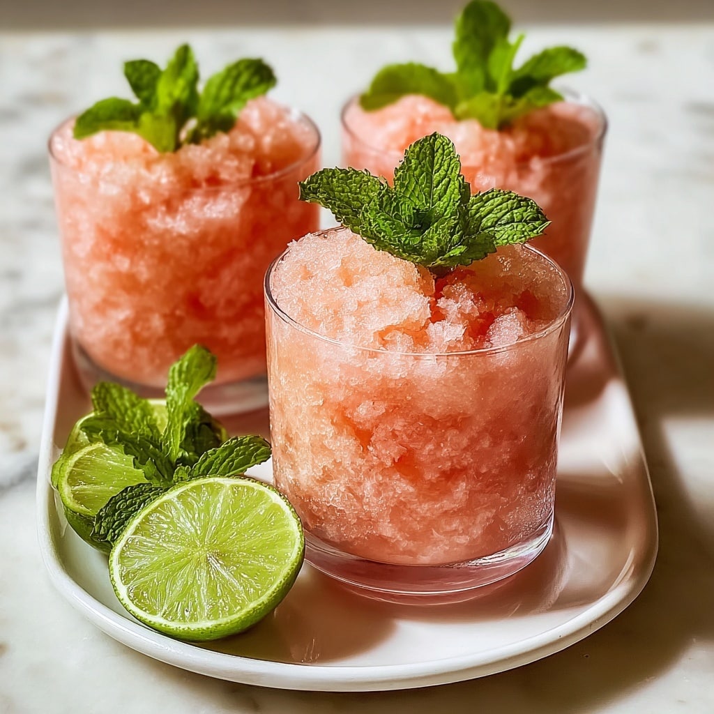 Watermelon Slushie Recipe - Recipe Image