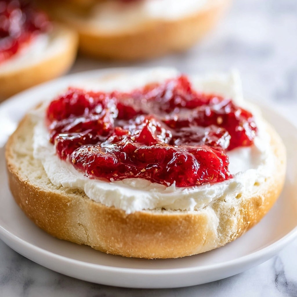 Rhubarb Honey Goat Cheese Appetizer Recipe - Recipe Image