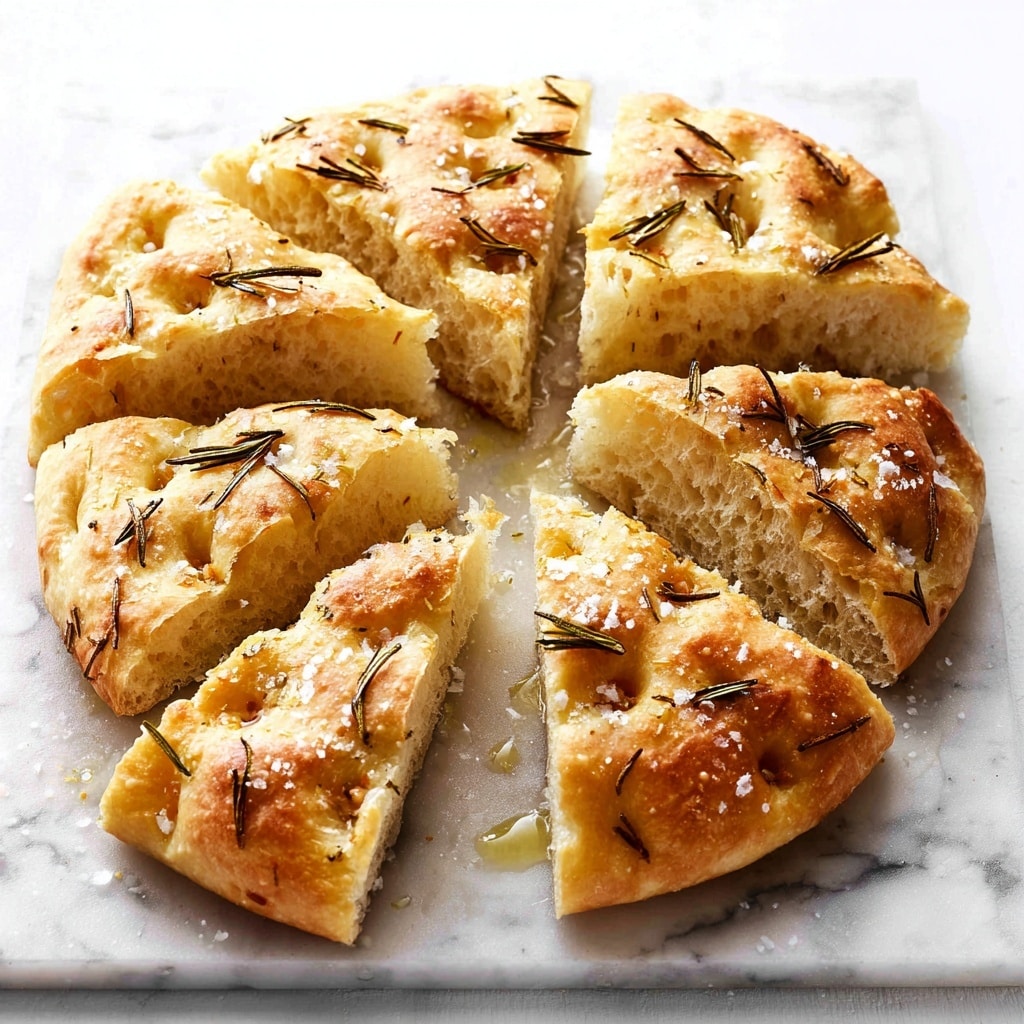 Rosemary Focaccia Bread Recipe - Recipe Image