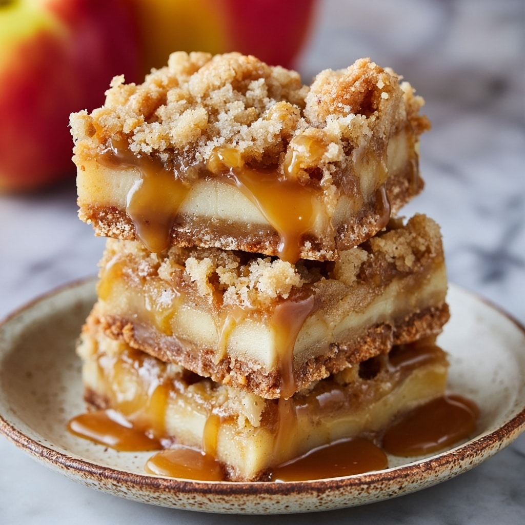 Caramel Apple Bars Recipe - Recipe Image
