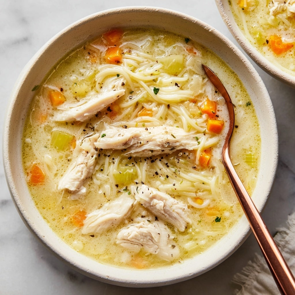 Lemon Chicken Orzo Soup Recipe - Recipe Image