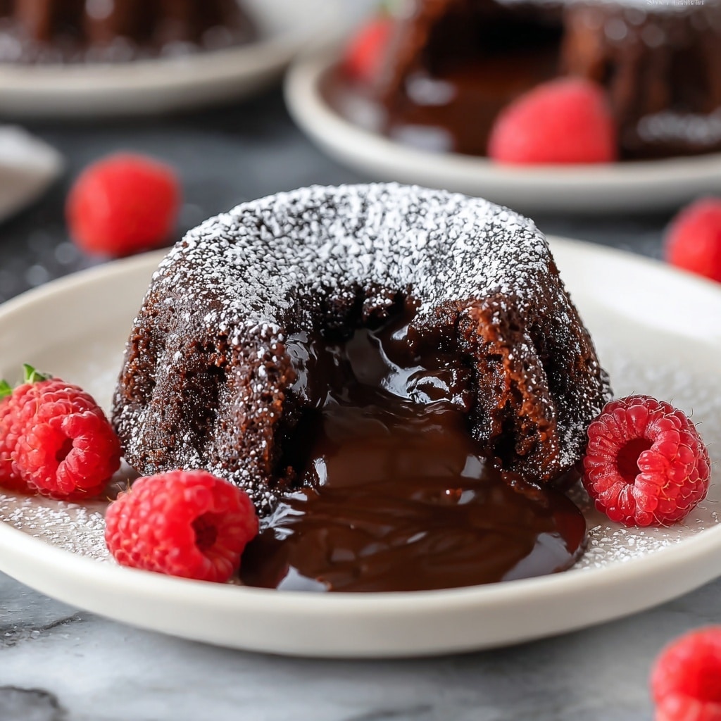 Mini Chocolate Lava Bundt Cakes Recipe - Recipe Image