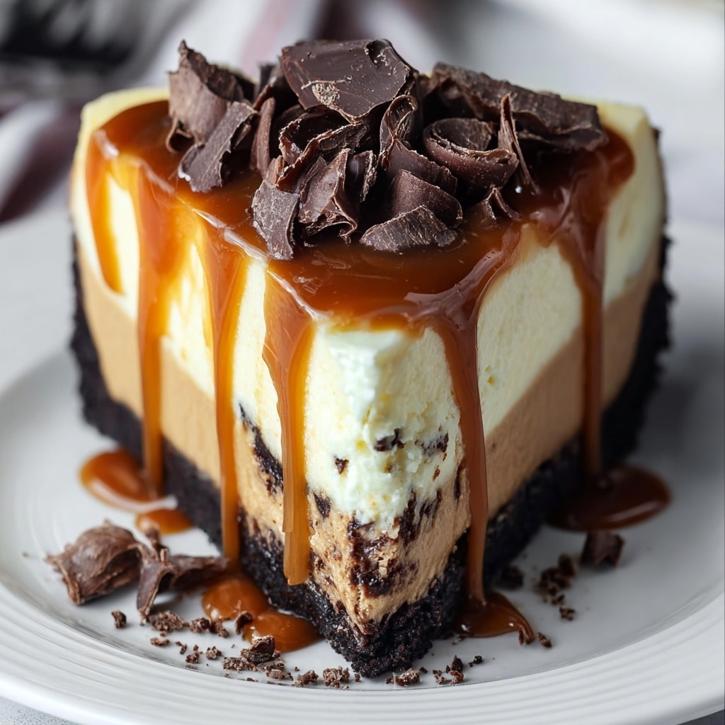 Caramel Brownie Cheesecake Recipe - Recipe Image