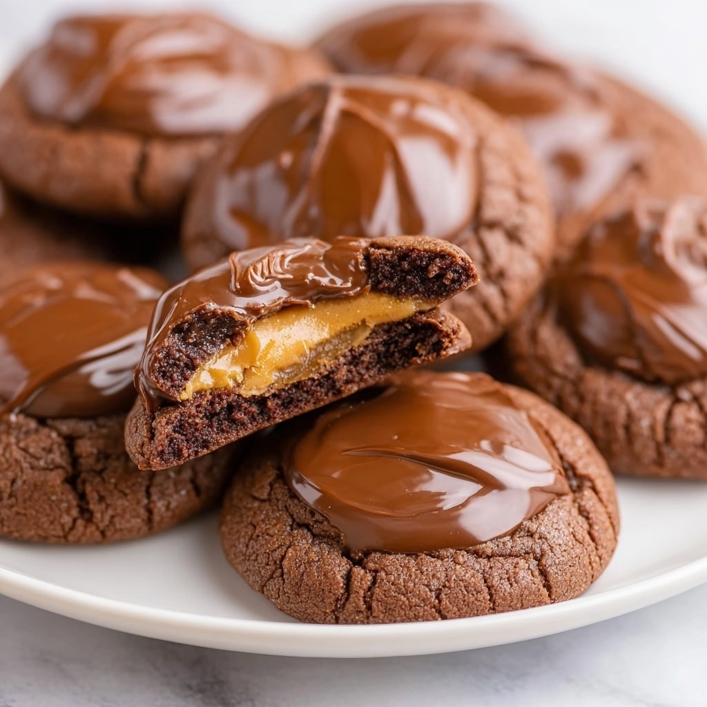 Buckeye Brownie Cookies Recipe - Recipe Image