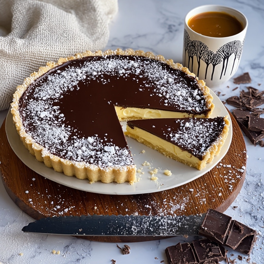 Dark Chocolate Tart Recipe - Recipe Image