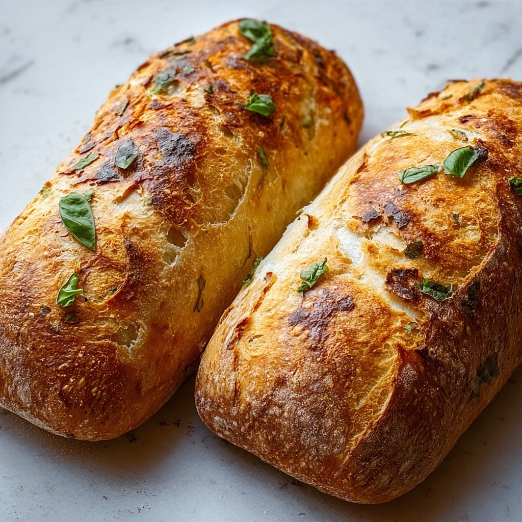 Crusty Italian Bread Recipe - Recipe Image