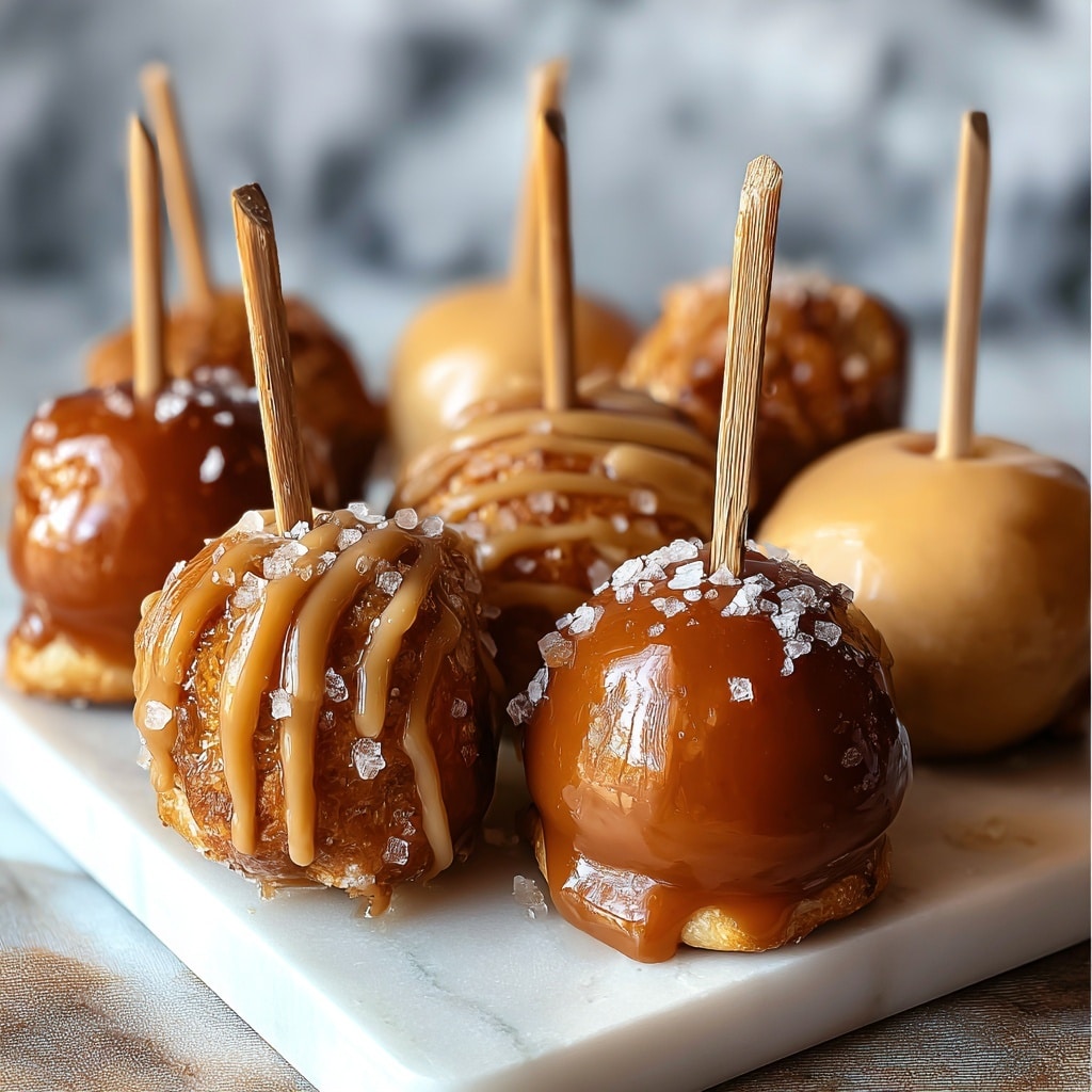 Caramel Apple Pretzel Bites Recipe - Recipe Image
