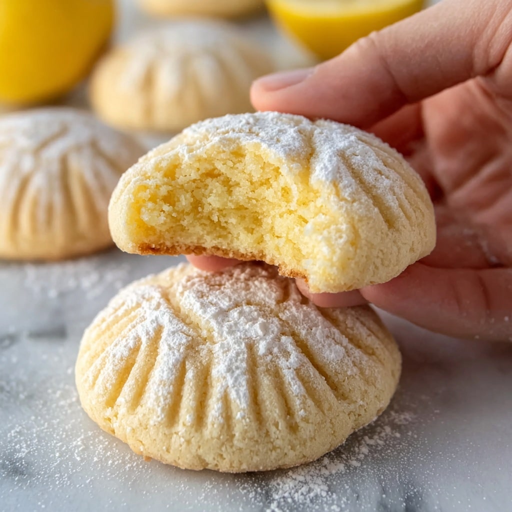 Christmas Soft Lemon Cookies Recipe - Recipe Image
